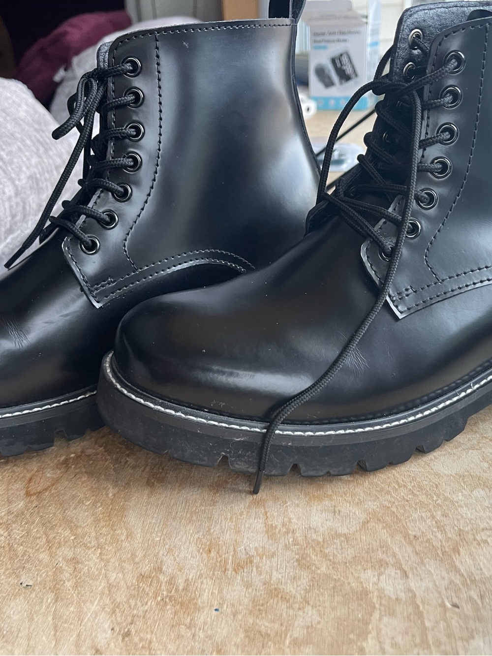 EUC worn once Men’s Calto lift boots 10 - Picture 7 of 10